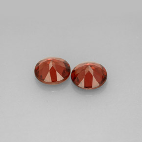 Almandine Garnet Gemstone in 6 mm (calibrated) Size for Sale, Almandine Garnet Stone in Red Color