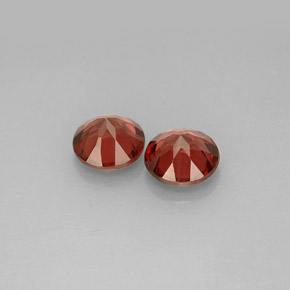 Almandine Garnet Gemstone in 6 mm (calibrated) Size for Sale, Almandine Garnet Stone in Red Color