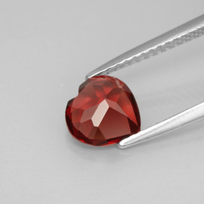 Almandine Garnet Gemstone in 7 x 7 mm (calibrated) Size for Sale, Almandine Garnet Stone in Red Color