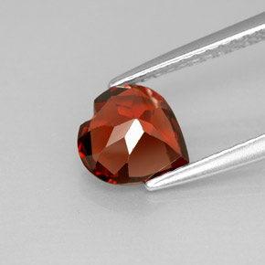 Almandine Garnet Gemstone in 7 x 7 mm (calibrated) Size for Sale, Almandine Garnet Stone in Red Color