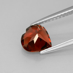 Almandine Garnet Gemstone in 7 x 7 mm (calibrated) Size for Sale, Almandine Garnet Stone in Red Color