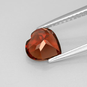 Almandine Garnet Gemstone in 7 x 7 mm (calibrated) Size for Sale, Almandine Garnet Stone in Red Color