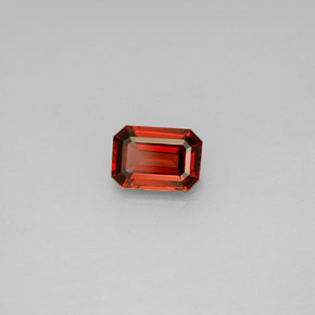 1.05 ct Red Almandine Garnet Stone, Natural Almandine Garnet in Octagon Facet Shape for Sale