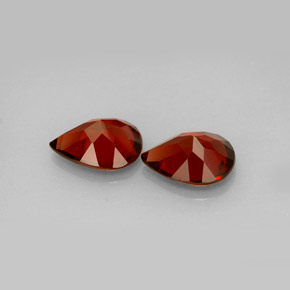 Almandine Garnet Gemstone in 9.1 x 7 mm Size for Sale, Almandine Garnet Stone in Red Color