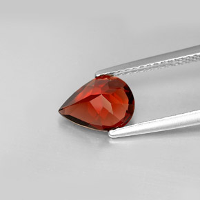 Almandine Garnet Gemstone in 9 x 7 mm Size for Sale, Almandine Garnet Stone in Red Color