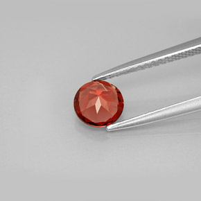 Almandine Garnet Gemstone in 6 mm (calibrated) Size for Sale, Almandine Garnet Stone in Red Color