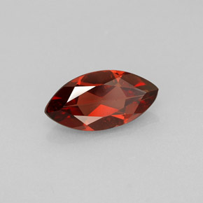 1.06 ct Red Almandine Garnet Stone, Natural Almandine Garnet in Marquise Facet Shape for Sale