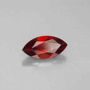 1.43 ct Red Almandine Garnet Stone, Natural Almandine Garnet in Marquise Facet Shape for Sale