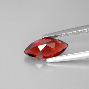 Almandine Garnet Gemstone in 10 x 5 mm (calibrated) Size for Sale, Almandine Garnet Stone in Red Color