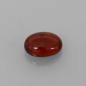 1.27 ct Red Almandine Garnet Stone, Natural Almandine Garnet in Oval Cabochon Shape for Sale