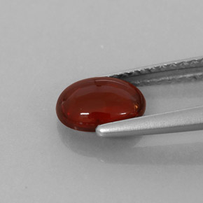 Almandine Garnet Gemstone in 7.1 x 5.6 mm Size for Sale, Almandine Garnet Stone in Red Color