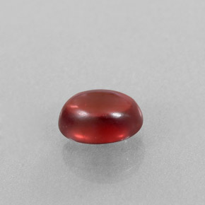 1.15 ct Red Almandine Garnet Stone, Natural Almandine Garnet in Oval Cabochon Shape for Sale
