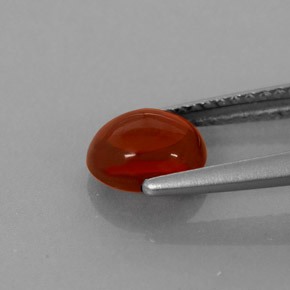 Almandine Garnet Gemstone in 6.9 x 5.7 mm Size for Sale, Almandine Garnet Stone in Red Color