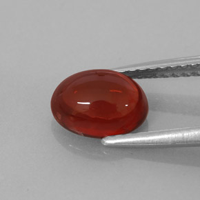 Almandine Garnet Gemstone in 8 x 6 mm (calibrated) Size for Sale, Almandine Garnet Stone in Red Color