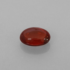 1.15 ct Red Almandine Garnet Stone, Natural Almandine Garnet in Oval Cabochon Shape for Sale