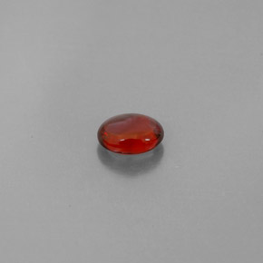 0.90 ct Red Almandine Garnet Stone, Natural Almandine Garnet in Oval Cabochon Shape for Sale