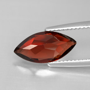 Almandine Garnet Gemstone in 14 x 7 mm (calibrated) Size for Sale, Almandine Garnet Stone in Deep Red Color