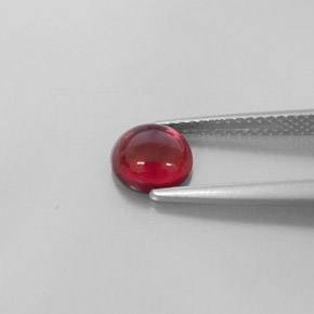 Almandine Garnet Gemstone in 6.5 mm (calibrated) Size for Sale, Almandine Garnet Stone in Red Color