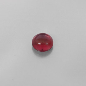 1.40 ct Red Almandine Garnet Stone, Natural Almandine Garnet in Round Cabochon Shape for Sale