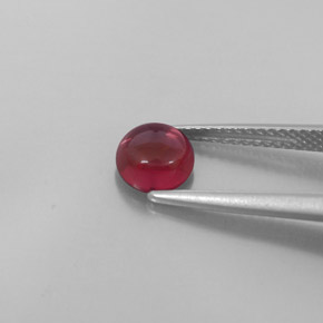 Almandine Garnet Gemstone in 6 mm (calibrated) Size for Sale, Almandine Garnet Stone in Deep Red Color