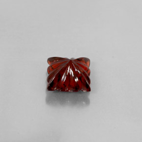 Almandine Garnet Gemstone in 7.9 x 7.9 mm Size for Sale, Almandine Garnet Stone in Deep Red Color