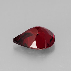 Almandine Garnet Gemstone in 9.2 x 7 mm Size for Sale, Almandine Garnet Stone in Deep Red Color
