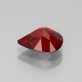 Almandine Garnet Gemstone in 9.1 x 6.9 mm Size for Sale, Almandine Garnet Stone in Deep Red Color