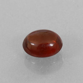 0.92 ct Red Almandine Garnet Stone, Natural Almandine Garnet in Oval Cabochon Shape for Sale