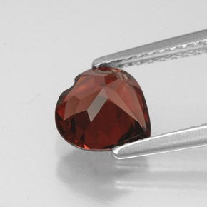Almandine Garnet Gemstone in 7 x 7 mm (calibrated) Size for Sale, Almandine Garnet Stone in Deep Red Color