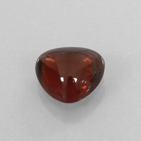 1.47 ct Red Almandine Garnet Stone, Natural Almandine Garnet in Trillion Cabochon Shape for Sale