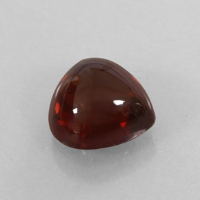 2.18 ct Red Almandine Garnet Stone, Natural Almandine Garnet in Pear Cabochon Shape for Sale