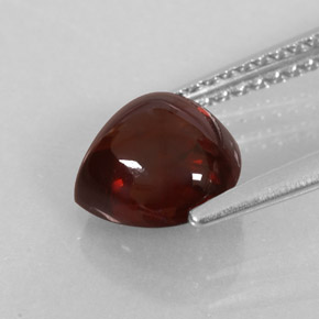 Almandine Garnet Gemstone in 7.7 x 7.7 mm Size for Sale, Almandine Garnet Stone in Deep Red Color