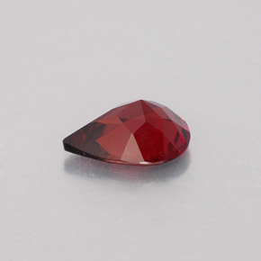 Almandine Garnet Gemstone in 9 x 7 mm Size for Sale, Almandine Garnet Stone in Deep Red Color