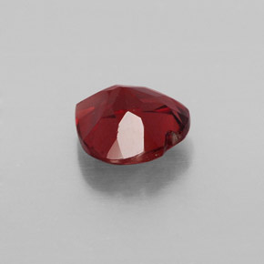 Almandine Garnet Gemstone in 7.3 x 7.2 mm Size for Sale, Almandine Garnet Stone in Deep Red Color