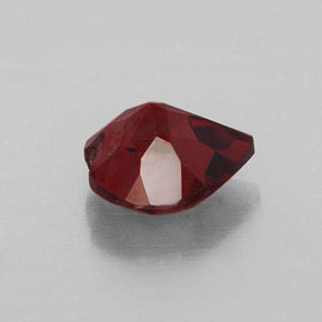 Almandine Garnet Gemstone in 7.3 x 7.2 mm Size for Sale, Almandine Garnet Stone in Deep Red Color