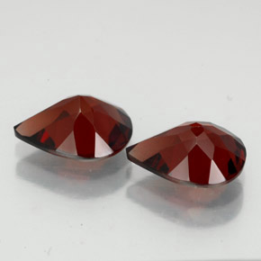 Almandine Garnet Gemstone in 9.1 x 7 mm Size for Sale, Almandine Garnet Stone in Deep Red Color
