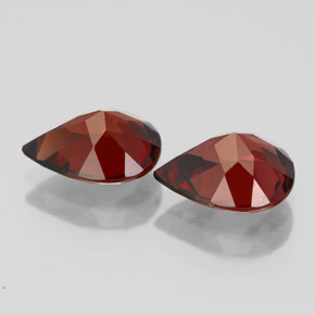 Almandine Garnet Gemstone in 9.1 x 7.1 mm Size for Sale, Almandine Garnet Stone in Deep Red Color