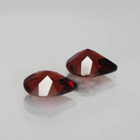 Almandine Garnet Gemstone in 9.2 x 7.1 mm Size for Sale, Almandine Garnet Stone in Deep Red Color