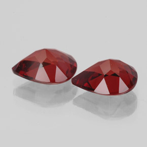 Almandine Garnet Gemstone in 9.1 x 6.9 mm Size for Sale, Almandine Garnet Stone in Deep Red Color