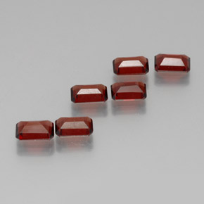 Almandine Garnet Gemstone in 9.9 x 4.9 mm Size for Sale, Almandine Garnet Stone in Red Color