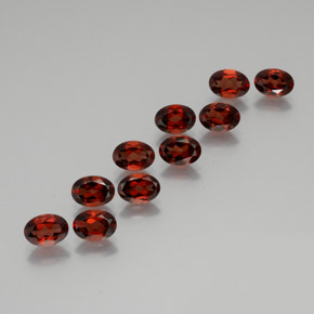 9.1ct Oval Facet Red Almandine Garnet for sale thumb image of 9.1ct Oval Facet Red Almandine Garnet (ID: 371644)