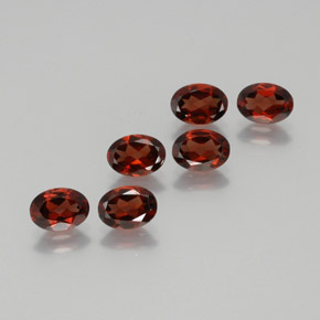 5.2ct Oval Facet Red Almandine Garnet for sale thumb image of 5.2ct Oval Facet Red Almandine Garnet (ID: 371753)