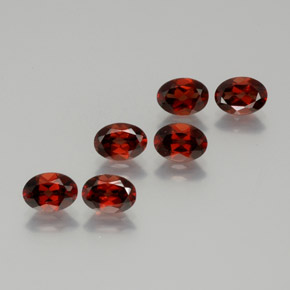 5.8ct Oval Facet Red Almandine Garnet for sale thumb image of 5.8ct Oval Facet Red Almandine Garnet (ID: 371760)