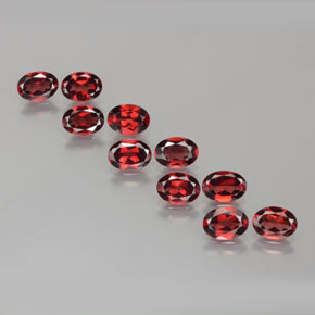 0.9ct Oval Facet Red Almandine Garnet for sale thumb image of 0.9ct Oval Facet Red Almandine Garnet (ID: 371925)