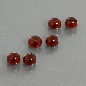 Almandine Garnet Gemstone in 4 mm (calibrated) Size for Sale, Almandine Garnet Stone in Red Color