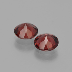 Almandine Garnet Gemstone in 6 mm (calibrated) Size for Sale, Almandine Garnet Stone in Red Color