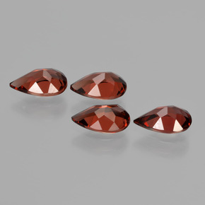 Almandine Garnet Gemstone in 7.7 x 4.8 mm Size for Sale, Almandine Garnet Stone in Red Color