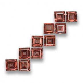 0.4ct Square Step-Cut Red Almandine Garnet Gem for sale 0.4ct Square Step-Cut Red Almandine Garnet Gem (ID: 463066)