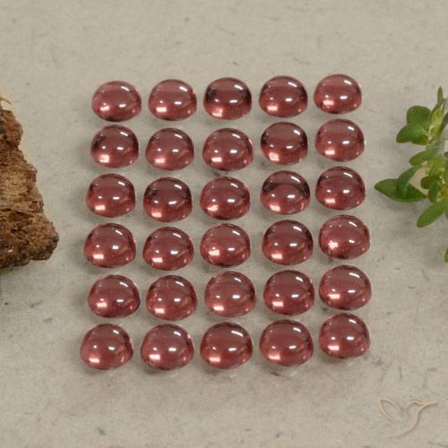 5.38 ct Round Almandine Garnet, 3 mm From Madagascar, Photo A