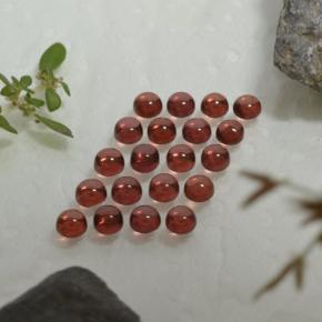 Almandine Garnet Gemstones in 3.2 mm Size for Sale, Almandine Garnet Stones in Wine Red Color